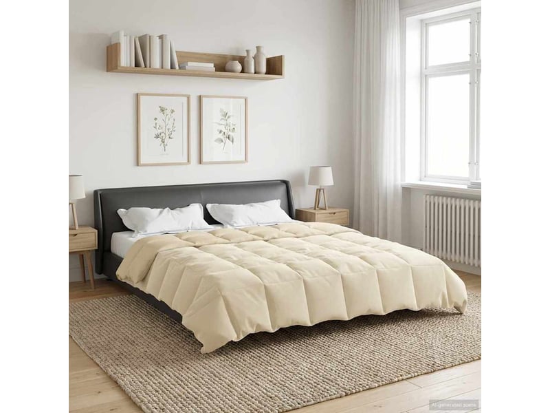 Duvet d'hiver - couette 220 x 240 cm hiver - couette microfibre (100% polyester) - Conforama D