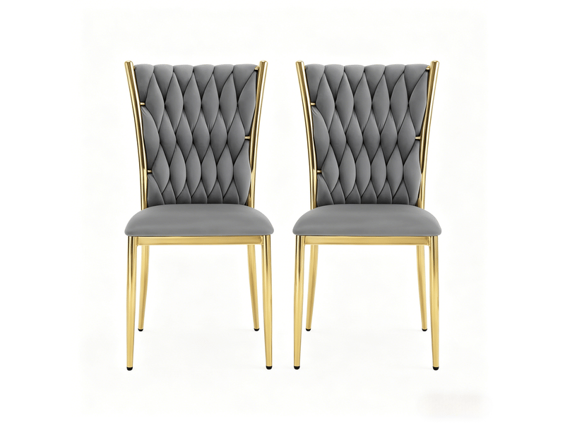  Chaise de cuisine dossier haut chaise repas style élégant  - Conforama D