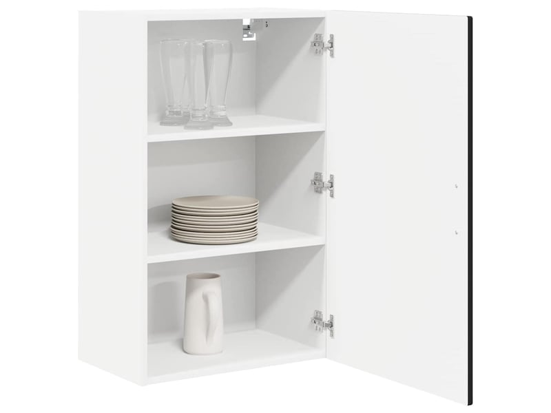  Meuble mural de cuisine, armoire de cuisine noir 50x31x80cm bois d'ingénierie shl2250  - Conforama C