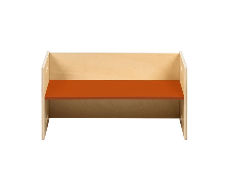  Educo banc cube 36 - rouge indien 8719924065126 - Conforama C