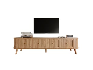 Meuble tv coloris bois clair 180 cm HAVRYA