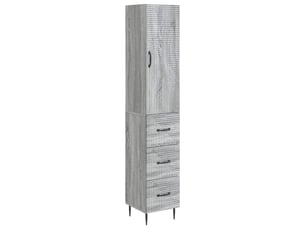 Armoire <strong></strong> <strong></strong> coloris gris largeur 33 cm