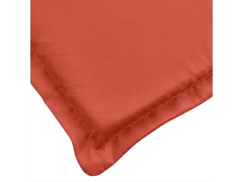  Coussin de banc de jardin, coussin d'assise rouge mélangé 200x50x7 cm tissu cf52827  - Conforama E