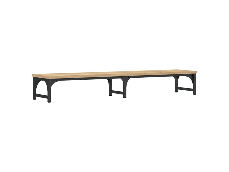  Support de moniteur table meuble bureau sonoma 105 x 23 x 15,5 cm bois ingénierie marron 02_0044983  - Conforama D