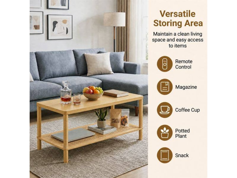  Plateau en verre trempé, table basse rectangulaire avec pieds métalliques croisés pour salon ou bureau  - Conforama D