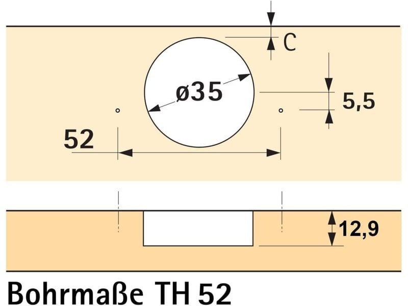  Paire de charnières hettich sensys 8645i avec fermeture douce à 110 degrés, charnières amorties avec vis m4  - Conforama A