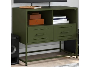 Meuble tv coloris vert 68 cm <strong></strong>  <strong></strong>