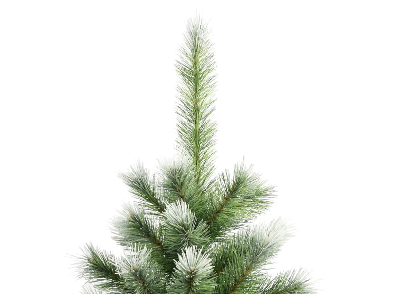  Sapin de noël artificiel, arbre de noël à charnières avec neige floquée 210 cm shl3138  - Conforama D