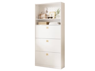 Meuble à chaussures 9 paire(s)  <strong>PANGIVO</strong>  <strong>N657P45705455W</strong> coloris blanc