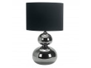 Lampe à poser fabrilamp roa e27 coloris noir chromé 51 x 30 x 30 cm