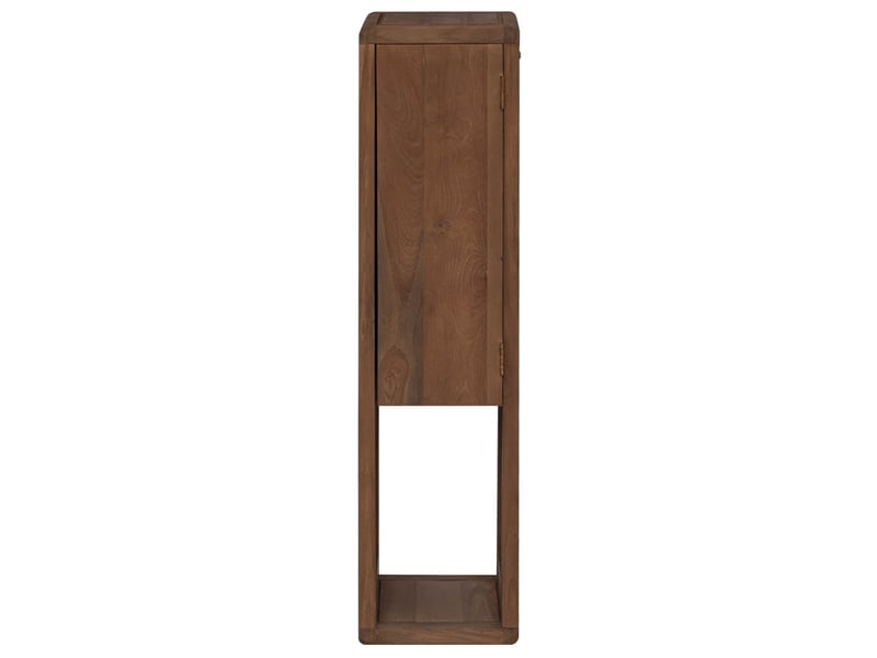  Meuble de salle de bain, armoire salle de bain naturel 25 x 25 x 100 cm cf65452  - Conforama C