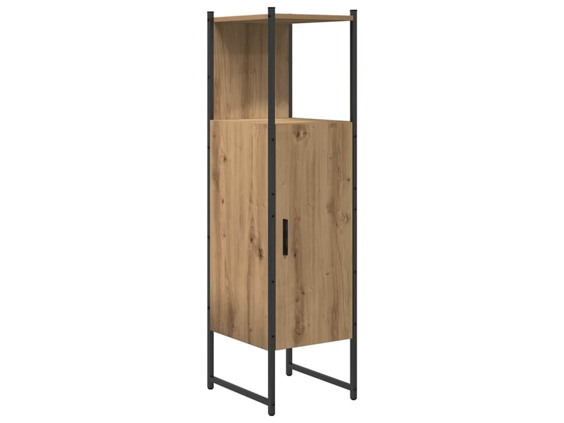 Ensemble de mobilier de salle de bain 4 pc marron cf64526 - Conforama E