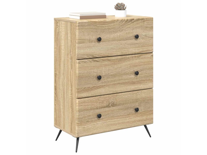  Armoire de rangement bureau, armoire à tiroirs 66 x 34,5 x 90 cm bois d'ingénierie shl4286  - Conforama C
