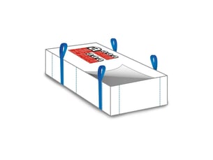 Sac amiante 260 x 125 x 30 cm capolyamidecité 1000 kg polypropylène, 5 pièces