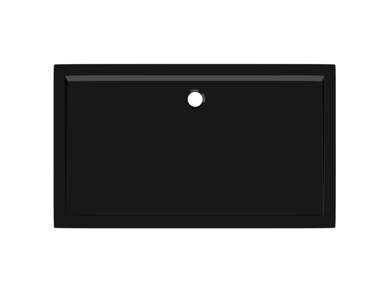  Receveur de douche base de douche bac de douche salle de bain toilette salle d’eau maison intérieur rectangulaire 70x120 cm abs noir 02_0001958  - Conforama D