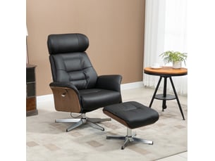 Pouf / repose pied <strong></strong> <strong></strong> noir