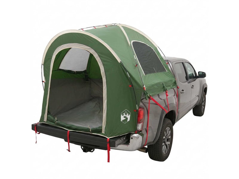  Tente voiture pour camping vert 2 personnes polyester et acier  - Conforama A