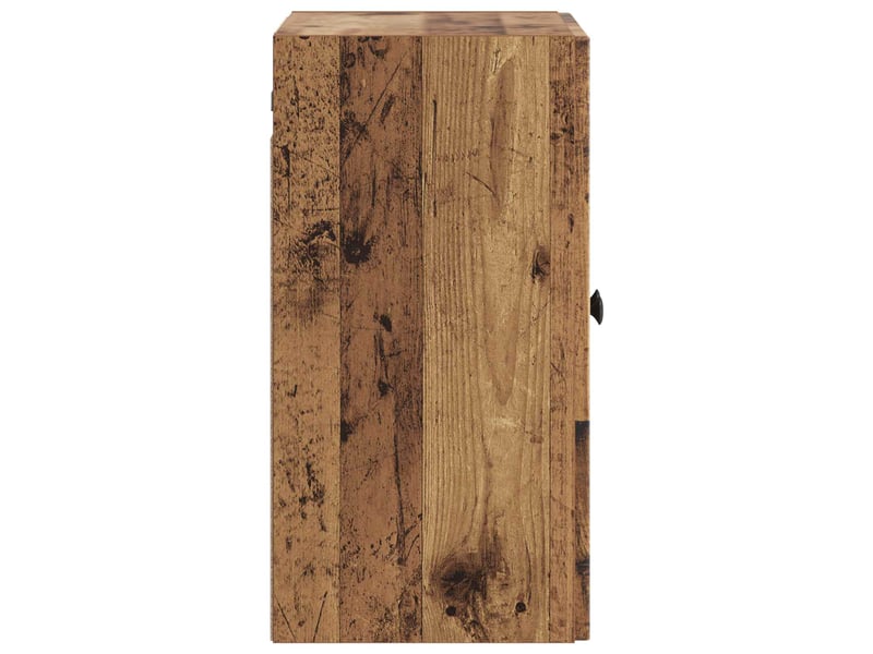  Armoire murale salon, meuble de rangement bois ancien 59x31x60cm bois d'ingénierie shl2185  - Conforama E