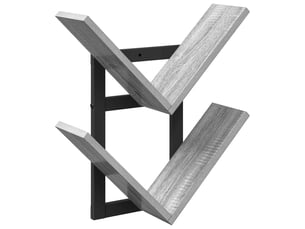 Etagère 43 cm coloris gris  