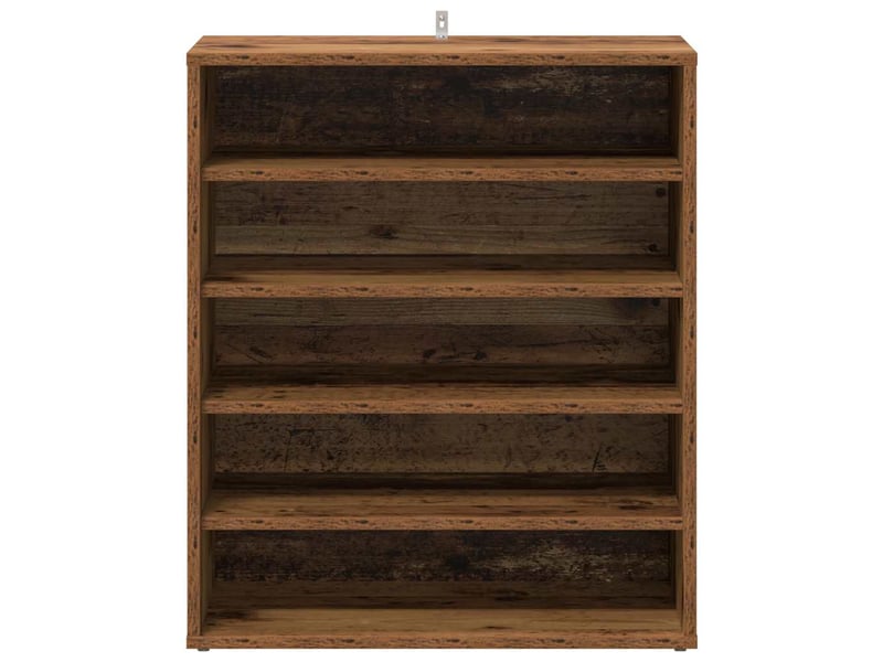  Meuble à chaussure, cabinet à chaussures 60x35x70 cm bois ancien shl666  - Conforama E