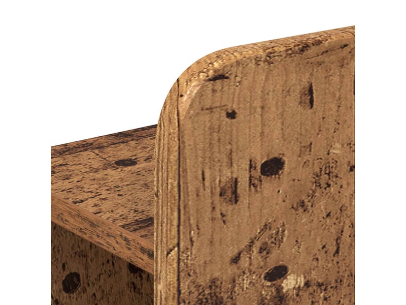 Lit simple- lit adulte - cadre de lit avec rangement bois ancien 80 x 200 cm - Conforama D