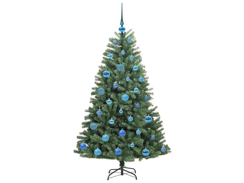 Sapin de noël artificiel, arbre de noël à branches articulées vert 150 cm shl1344 - Conforama D