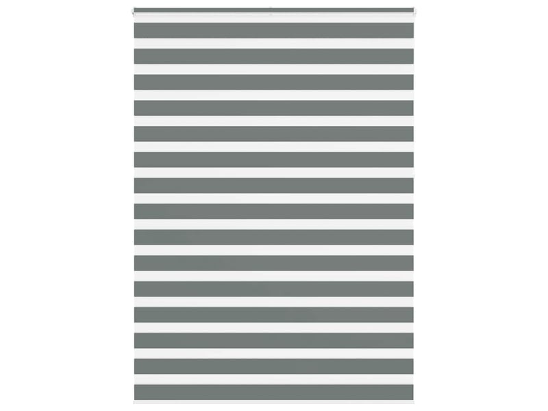  Store zèbre, store de fenêtre gris foncé largeur du tissu 155,9 cm polyester cf48586  - Conforama B