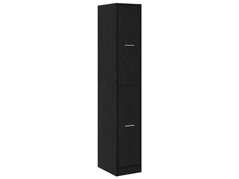  Meuble de rangement, armoire de pharmacie motif motif 30 x 41 x 174,5 cm chêne noir  - Conforama E