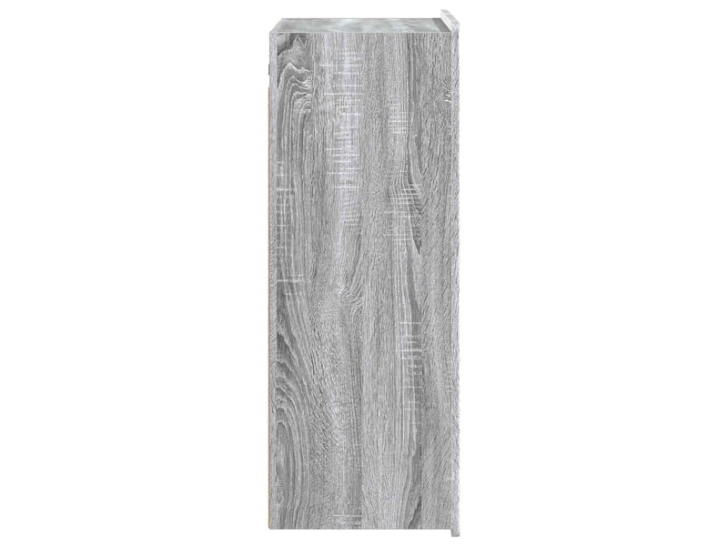  Armoire murale salon, meuble de rangement sonoma gris 66 x 34,5 x 92 cm bois d'ingénierie  - Conforama E