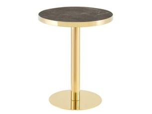Table rond(e) coloris bicolore FLORAGRACE - 60 cmx60 cm