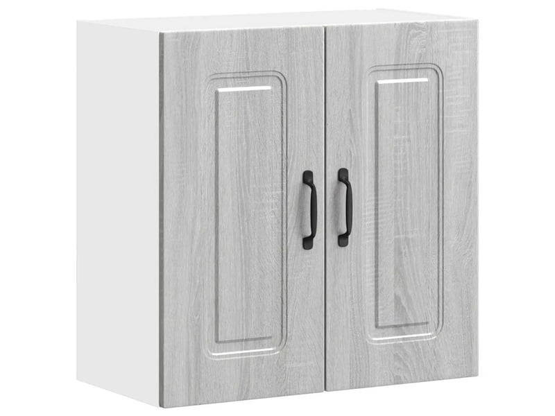 Armoire murale de cuisine kalmar sonoma gris bois d'ingénierie shl6661 - Conforama A