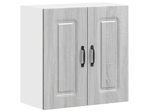 Armoire murale de cuisine kalmar sonoma gris bois d'ingénierie shl6661
