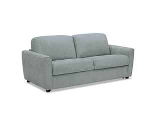 Canapé droit fixe DECO IN PARIS 5278R-3P-GRI 3 places Velours gris