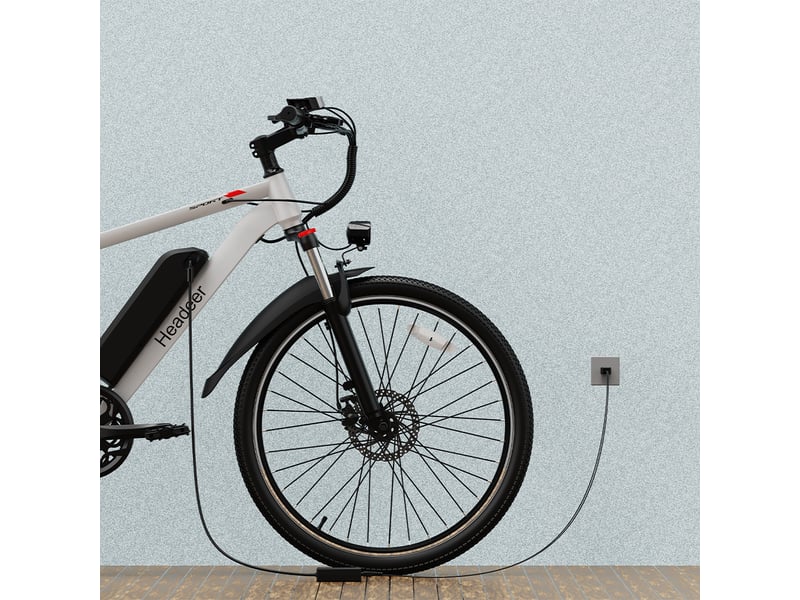  Vélo électrique vtt adulte 26 pouces moteur 500w batterie 48v 13.5ah autonomie 60km suspension freins à disque  - Conforama C
