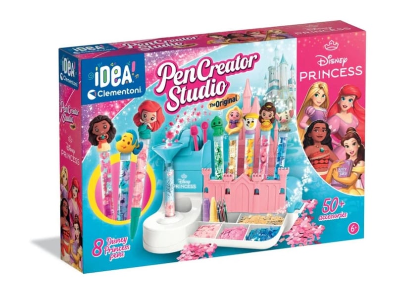  Coffret créatif clementoni 18210 idea - fabrique de stylos princesses 8005125182107 - Conforama A