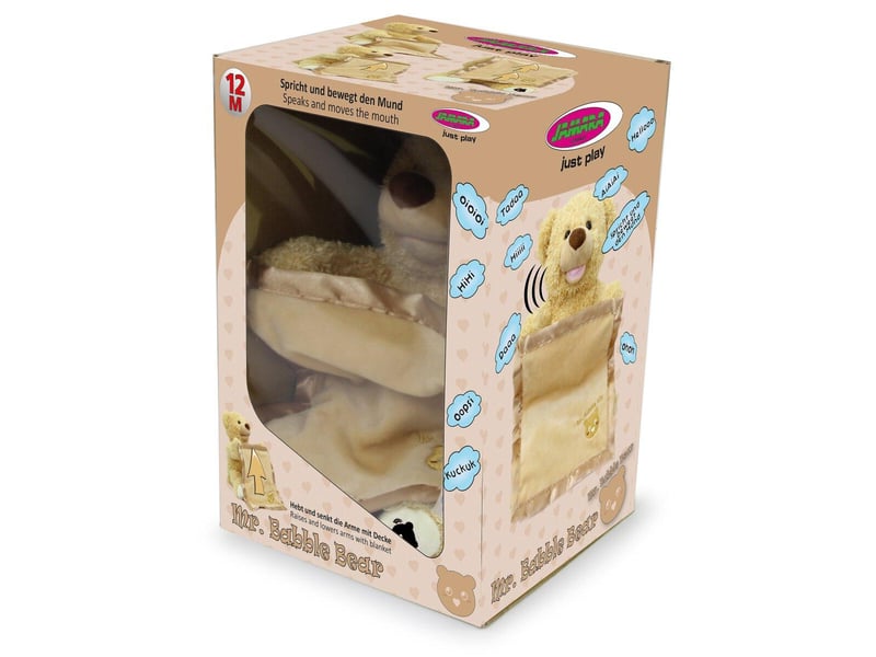  Peluche interactive mr. Babble bear marron 460480 - Conforama D