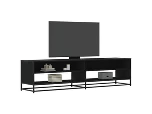 Meuble tv coloris noir 180.5 cm <strong></strong>  <strong></strong>