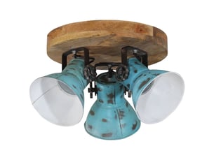 Plafonnier, lampe plafond 25 w bleu délavé 35x35x25 cm e27