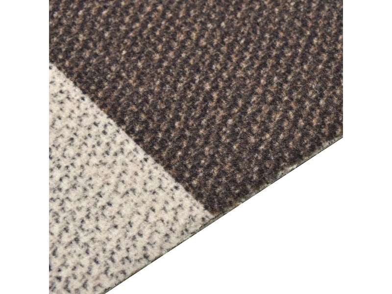  Tapis de sol rectangulaire design moderne cuisine 60 x 180 cm lavable antidérapant en polyamide gris 02_0046523  - Conforama D