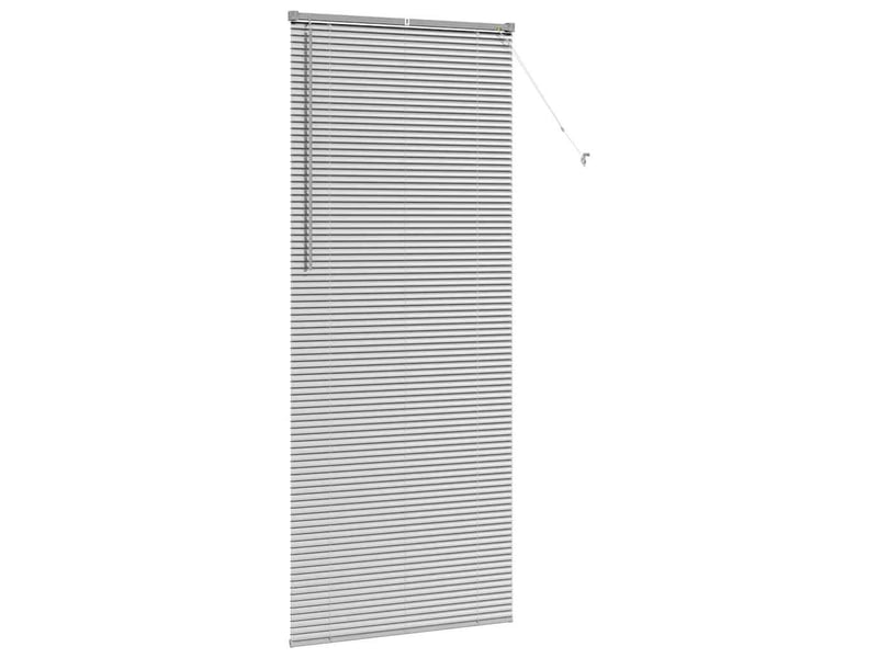 Store vénitien, store de fenêtre argenté 220 x 85 cm 25 mm aluminium cf47600 - Conforama E