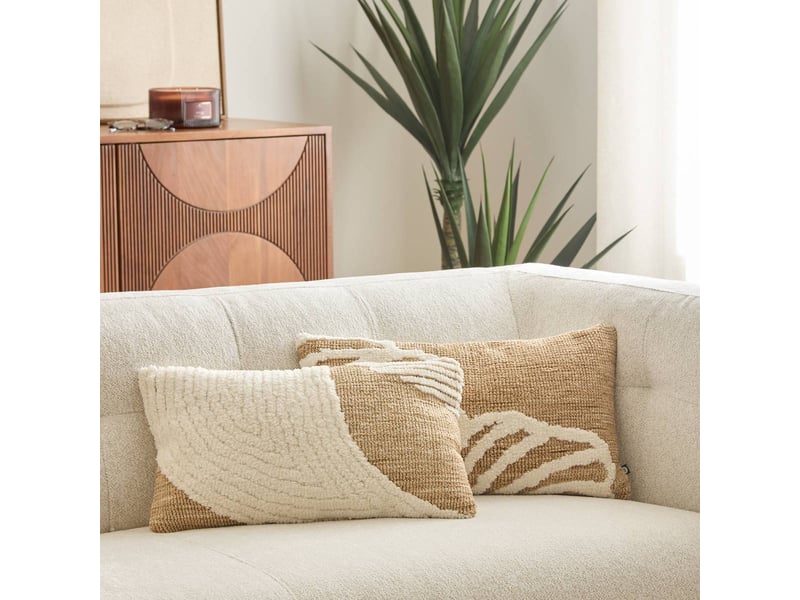  Coussin loomia rectangulaire 30x50cm géométrique LOOMIA - Conforama B