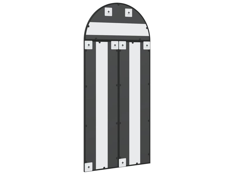  Miroir mural noir 60x130 cm arche fer cf62852  - Conforama E