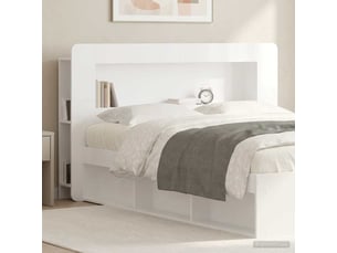 Tete de lit A poser largeur 153.5 cm miroir