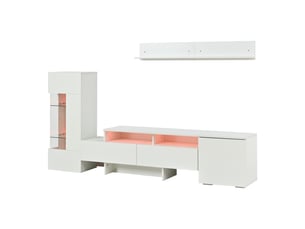 Meuble tv coloris blanc 170 cm <strong></strong>  <strong></strong>