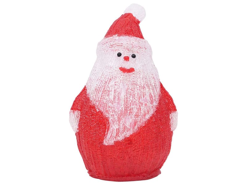 Silhouette de père noël led acrylique intérieurextérieur 28 cm  - Conforama E