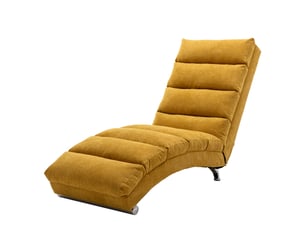 Fauteuil fixe Fay Lum <strong></strong> Tissu / Microfibre jaune