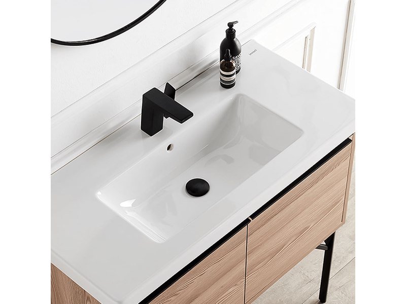  Bonde de lavabo universelle anticorrosion avec clapet escamotable et ressort  - Conforama E