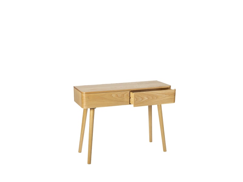  Console bois frêne sienna - naturel 3MB02.03.01 - Conforama C