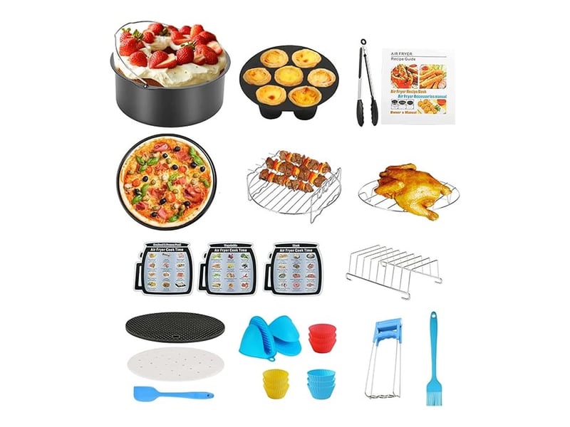  Accessoires friteuse à air avec moule 15pcs  - Conforama A