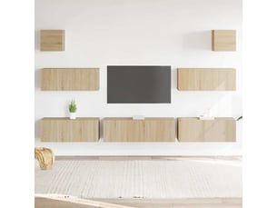 Meuble tv coloris marron 80 cm <strong></strong>  <strong></strong>
